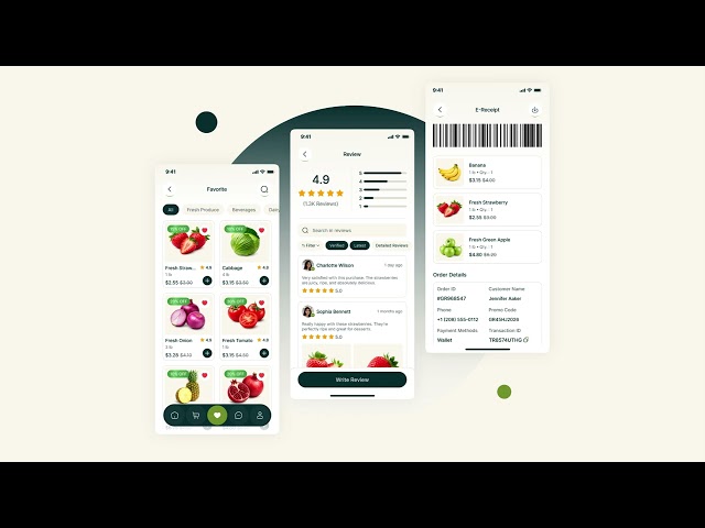 Grocery App Design in Figma | Grocery App UI Design | App UIUX Design | UIUX Design | Mobile App UI