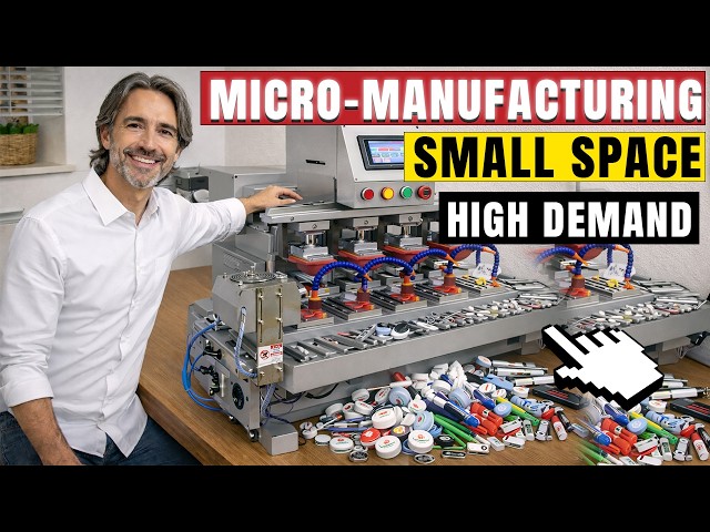 These 8 Small Space Micro Manufacturing Machines are in Crazy High Demand