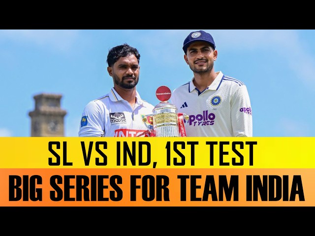 LIVE - SL VS IND, 1ST TEST | INDIA WON THE TOSS AND CHOSE TO BAT FIRST | BIG SERIES |