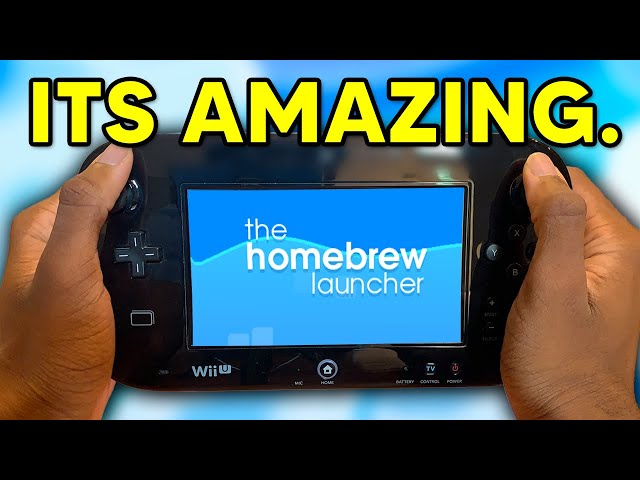 I modded my Nintendo Wii U for the FIRST time...