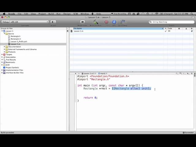 Objective-C on the Mac L5 - Methods