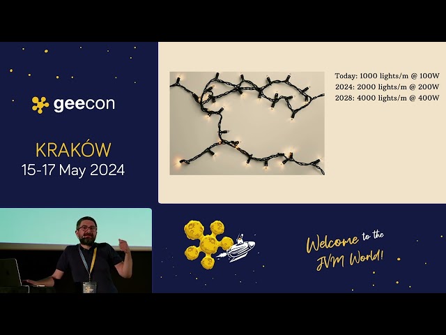 GeeCON 2024: Tomasz Kowalczewski - Using vectors in Java [...]