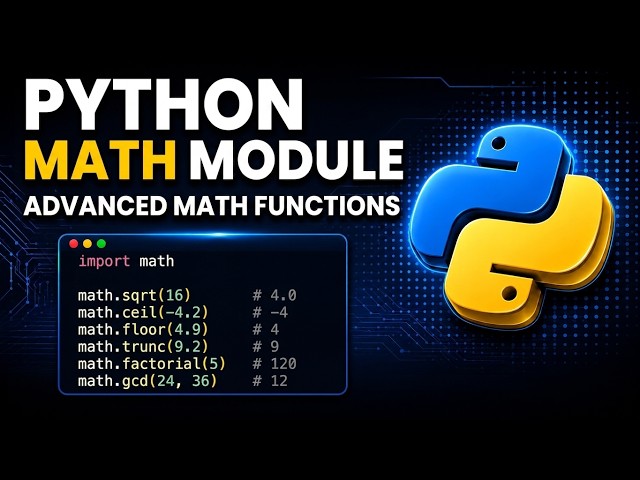 Math Functions in Python