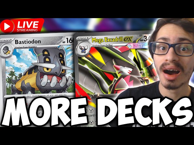 New Pitch Black Decks! (Mega Excadrill ex, Hide N’ Sneak) 