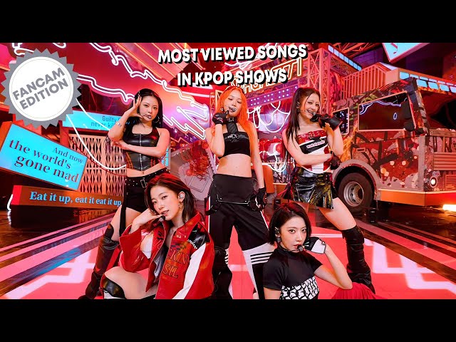 [TOP 100 FANCAMS] MOST VIEWED SONGS IN KPOP SHOWS IN 2025 - NOVEMBER | UPADTE 2