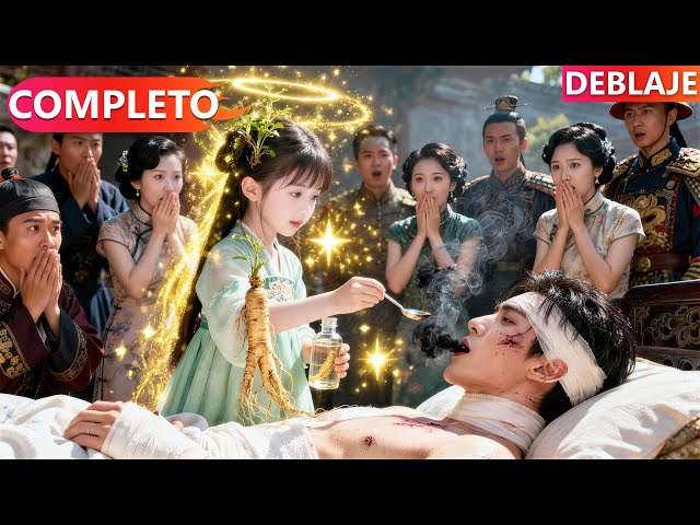 El general salva a una chica en la montaña; ella, espíritu de ginseng milenario, lo revive con agua.