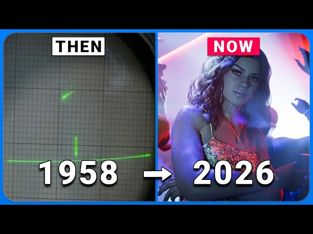 Evolution of Video Game Graphics 1958-2026