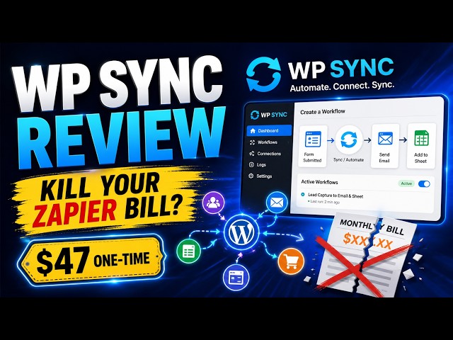 WP Sync Review 2026 – Can This $47 WordPress Plugin Kill Your Zapier Bill?