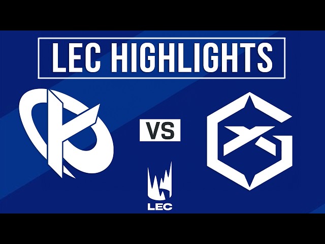 KC vs GX ALL GAMES Highlights | LEC 2026 Playoffs | Karmine Corp vs GIANTX