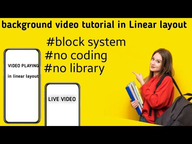 background video tutorial in Sketchware #sketchware_pro #sketchwareappdevelopment #coding #sketchub