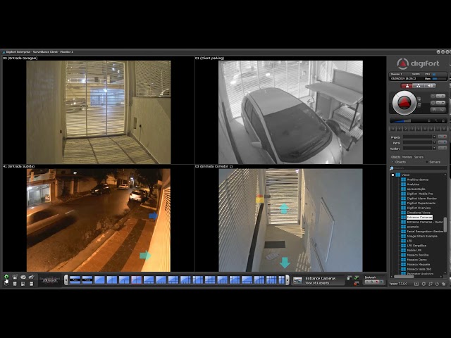 Digifort - Surveillance - Basics of Live Objects and Views