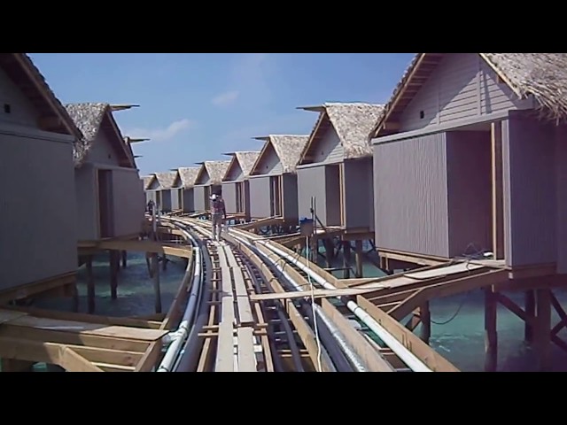 Behind the Scenes of Maldives Resort