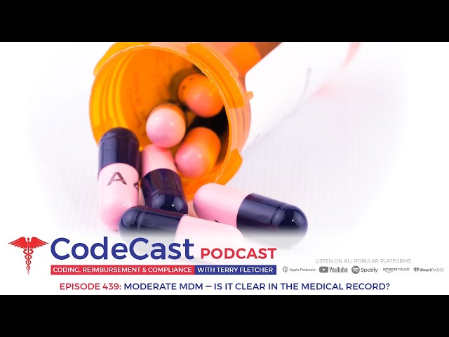 Moderate MDM — Is It Clear in the Medical Record?
