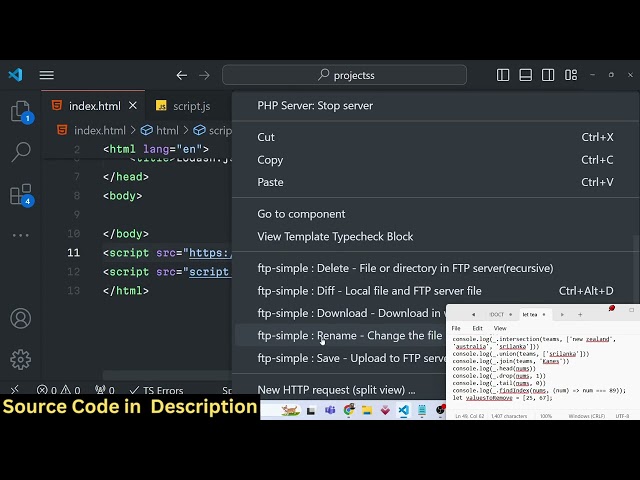 What is Lodash Library Crash Course in Browser Using HTML5 & Javascript With Full Examples
