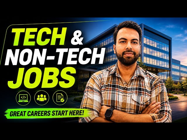 Tech & Non-Tech Jobs 2026 | Latest Hiring Updates | Freshers & Experienced | Remote Jobs 2026