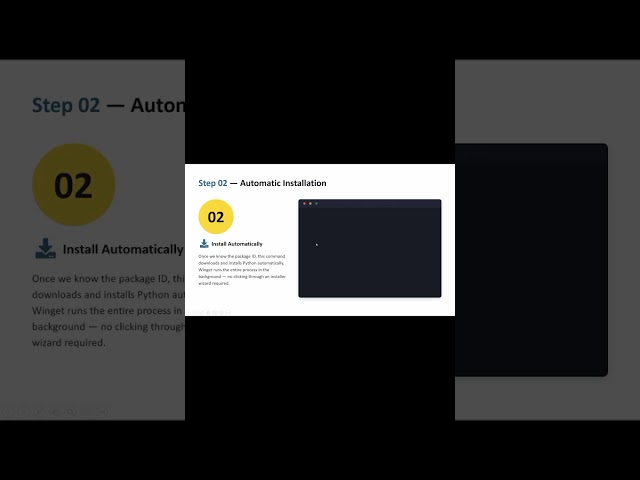 How to install python 3