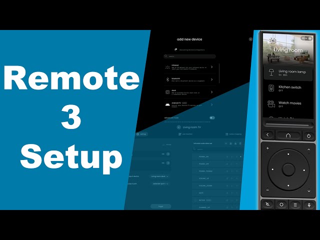 Setting up the Remote 3