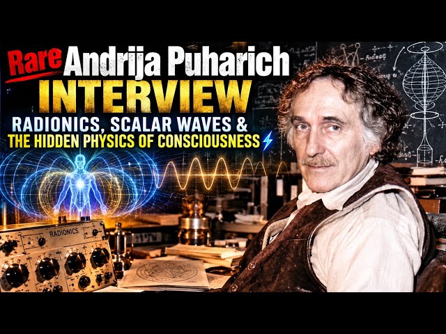 Rare Andrija Puharich Interview: Radionics, Scalar Waves & the Hidden Physics of Consciousness ⚡