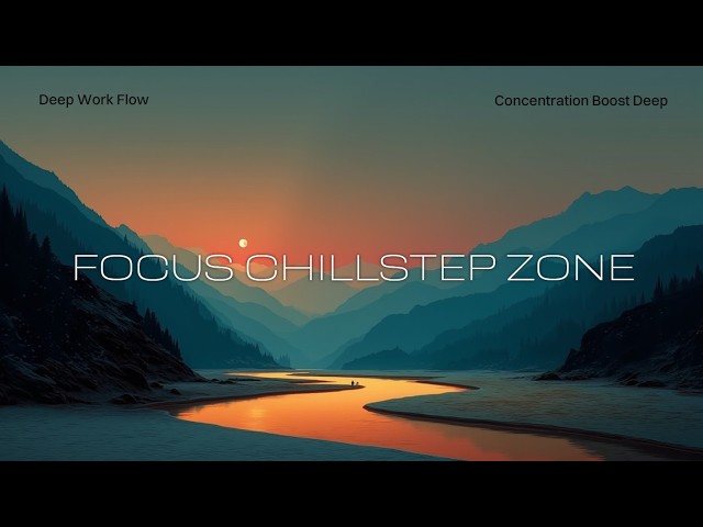 Chillstep Music for Deep Focus Flow & Work Relaxation | Ambient Mix