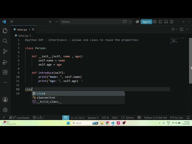 Python Inheritance