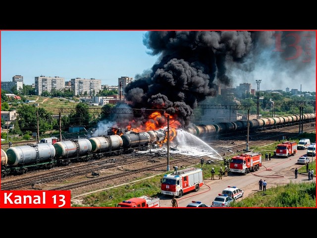 Ukraine and Russia have started a railway war; both countries escalate attacks