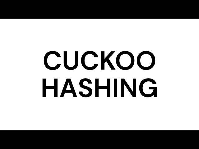 Cuckoo Hashing Explained Visually
