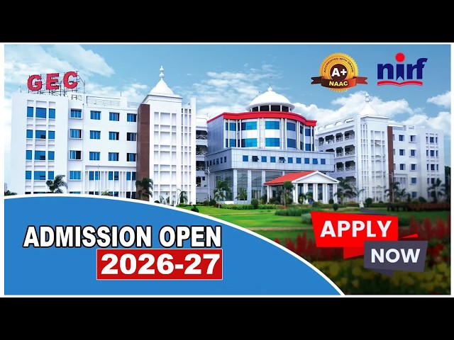 GEC Autonomous College - Admissions Open for 2026-27