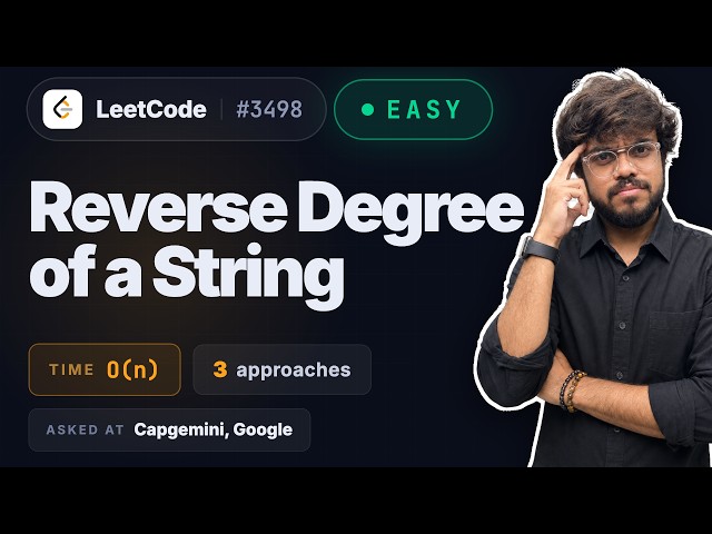 LeetCode 3498: Reverse Degree of a String