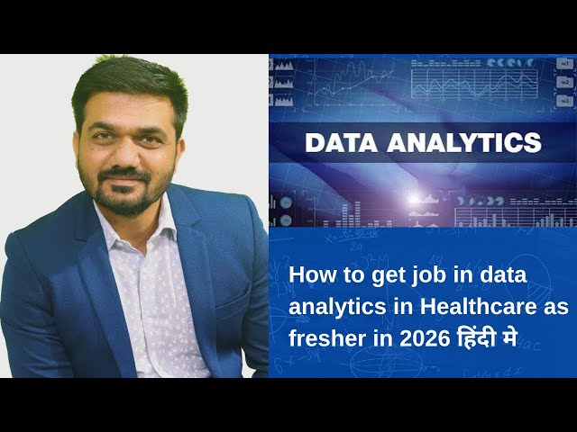 How to apply for job in data analytics as fresher 
