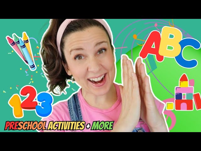 60 Minutes of Fun Learning for Preschoolers | Activities, Rhymes & Learning Games