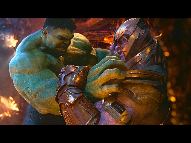 Hulk vs Thanos - Fight Scene "We have a Hulk" | Avengers: Infinity War (2018) Movie Clip HD