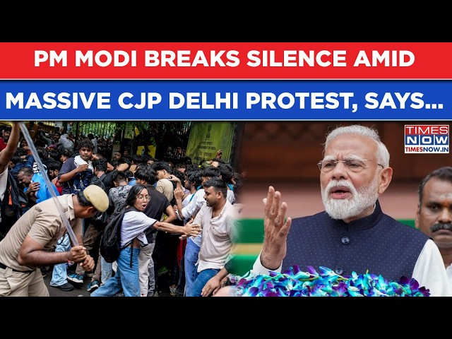 CJP Scores: PM Modi Breaks Silence Amid Students' Delhi Protest As Rahul Gandhi Demands Sansad Talks