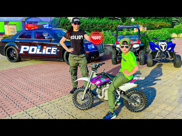⚡ Den vs Bandit: ATV vs Sport Bike Showdown! 🚓 Radar Can’t Miss This Chase! 🚨🛑