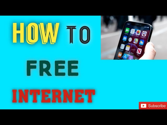 How To FREE UNLIMITED WiFi INTERNET engineering tech