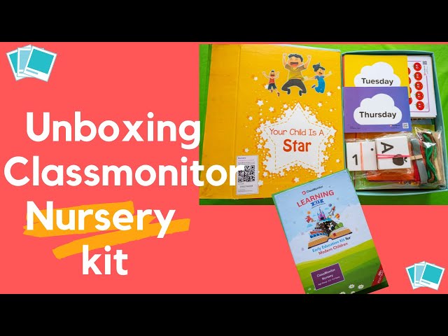 Unboxing class monitor nursery kit ||review of class monitor learning kit
