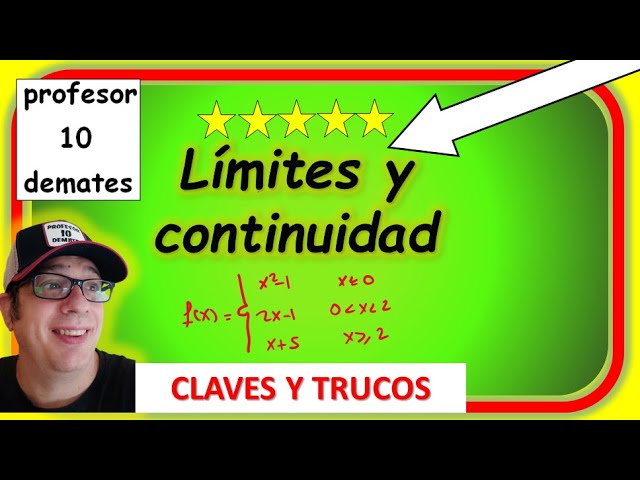 LÍMITES y CONTINUIDAD de funciones Ejercicios resueltos