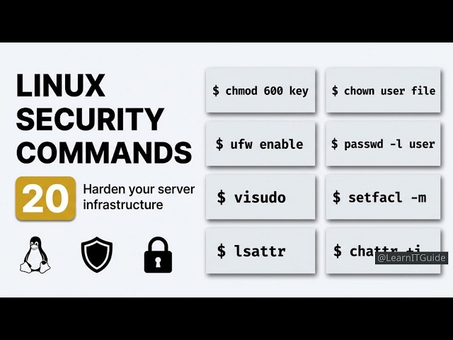 Essential Linux Security Commands for IT Professionals (2026)