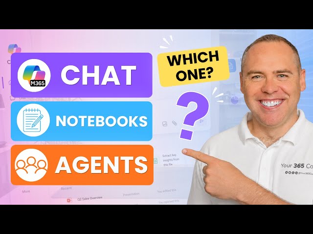 Copilot Chat vs Copilot Notebooks vs Copilot Agents: What to Use & When