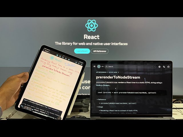 #88 Rendering ReactJS tree to a static HTML string using NodeJS stream using prerenderToNodeStream