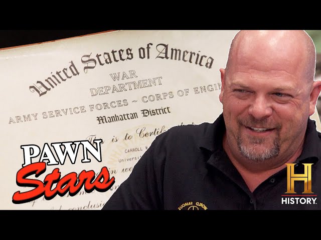 Top 7 Super Secret Government Document Sales | Pawn Stars