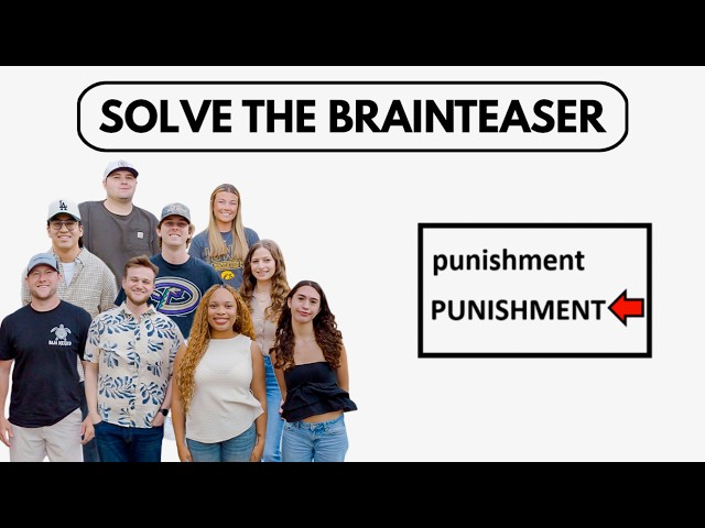 9 People vs Brainteaser Puzzle Quiz