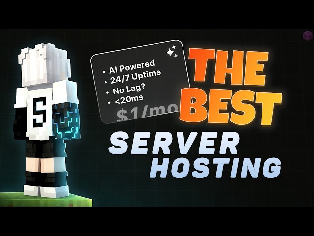 I found the BEST AI Server Hosting for Minecraft 2026