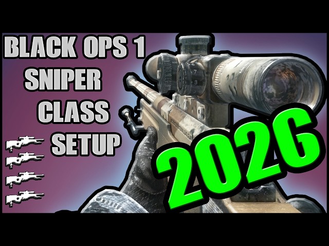 BLACK OPS 1 *NEW 2026* Best Sniper Class SETUP