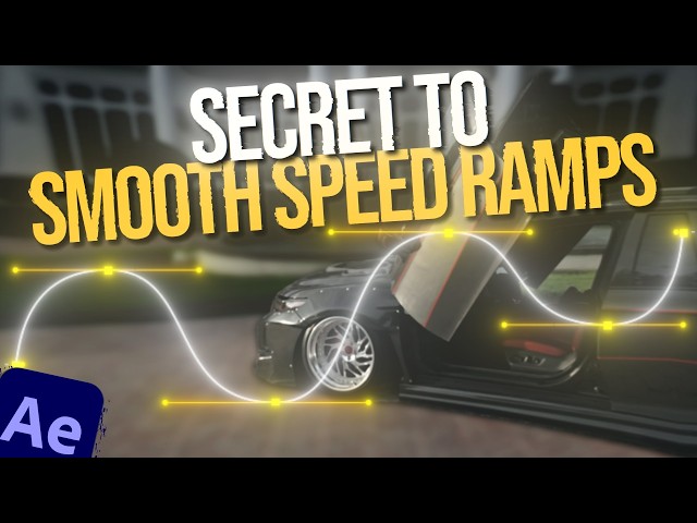 The Secret to Buttery Smooth Speed Ramps in After Effects