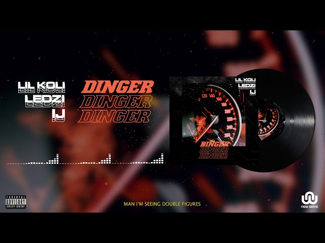 Lil Koli ft Ledzi & IJ - DINGER (Official Lyric Video)