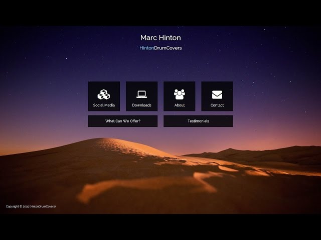 HTML/CSS Website Speed Coding! (#1)