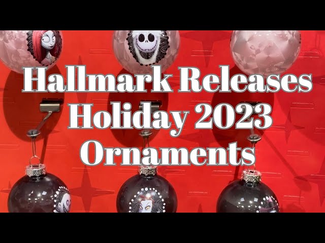 Hallmark Releases Holiday Ornament Collection for 2023 - Christmas Halloween Star Wars Disney