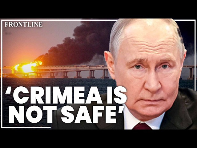Putin could lose Crimea after Ukraine strikes fuel trucks on bridge | Cormac Smith