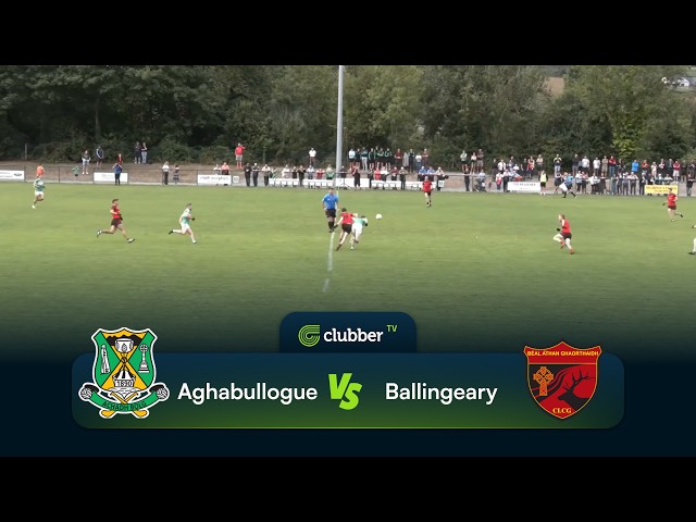 Aghabullogue vs Ballingeary | Cork SAFC Round 2 | 16/08/26