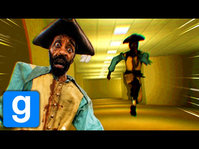 RUNNING FROM CAPTAIN CLARK IN GMOD...